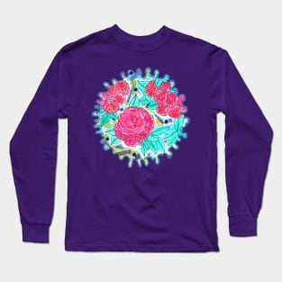 Roses and Movie Theater Carpet Long Sleeve T-Shirt